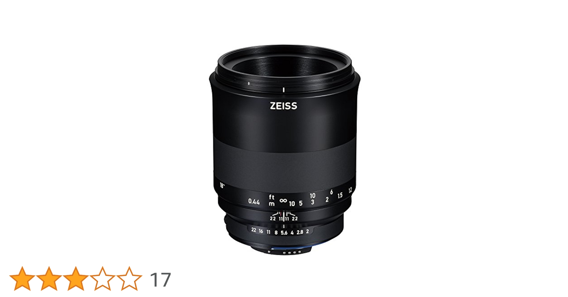 Amazon | Carl Zeiss 単焦点レンズ MILVUS 2/100M ZF.2 ブラック