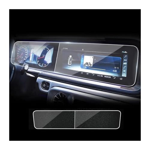 Verre trempé Mercedes GLE GLS W167 X167 protection écran de navigation