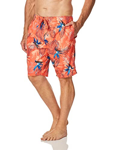 Image of Kanu Surf Men's Big Viper Extended Size Stripe Swim Trunk