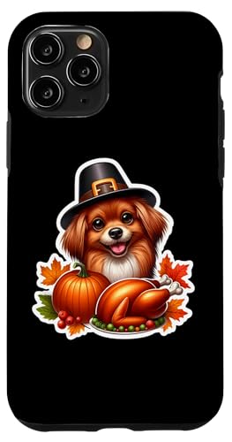 感謝祭 ロシア おもちゃ 犬 飼い主 ママ お父さん 恋人 面白い かわいい スマホケース iPhone 11 Pro 用