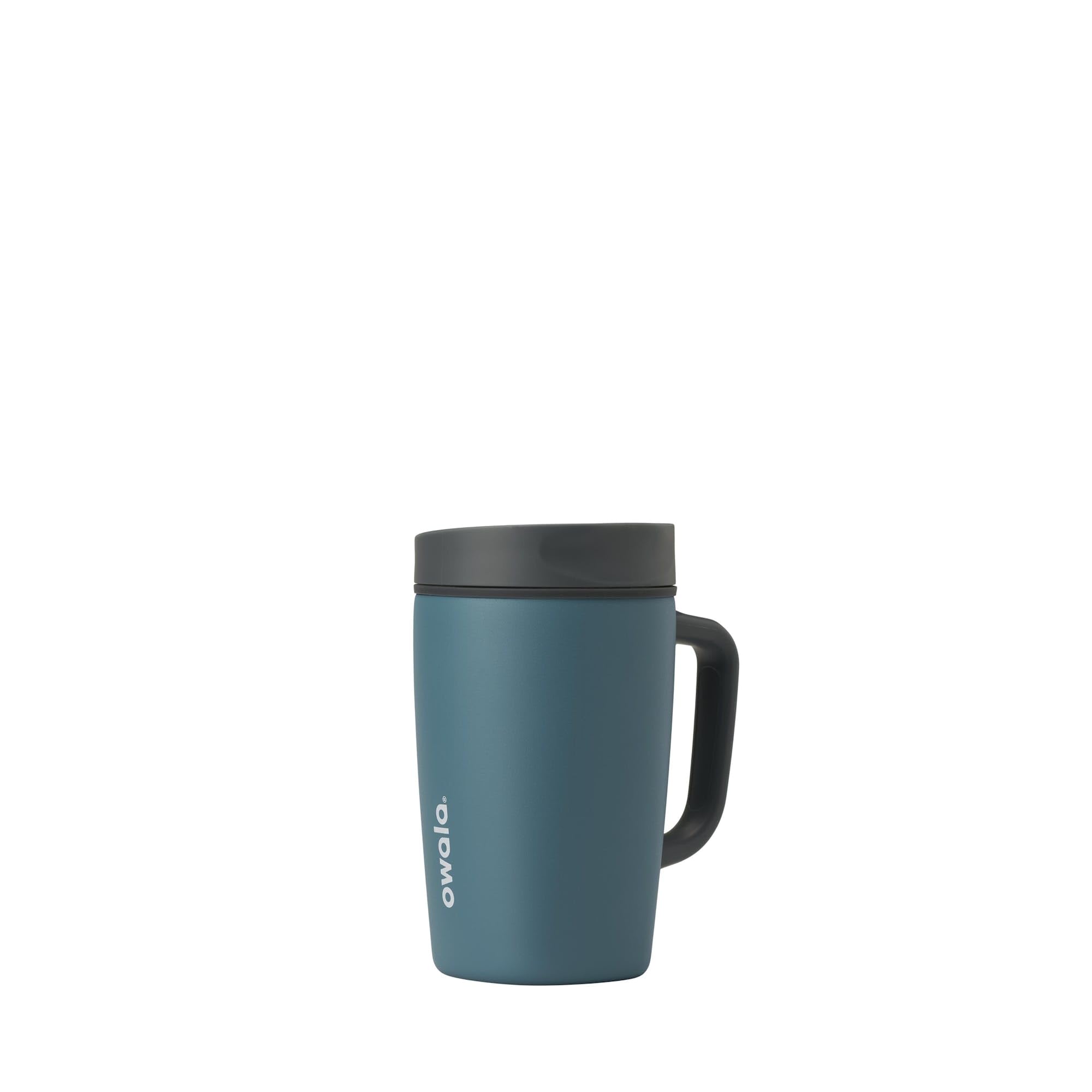 Owala SmoothSip Slider Stainless Steel Insulated Travel Mug with Handle