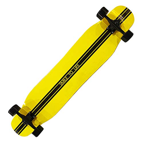 Greatest Product 46 inch Maple Longboard Complete Double Kick Dancing Longboards Skateboard Freestyle Cruiser