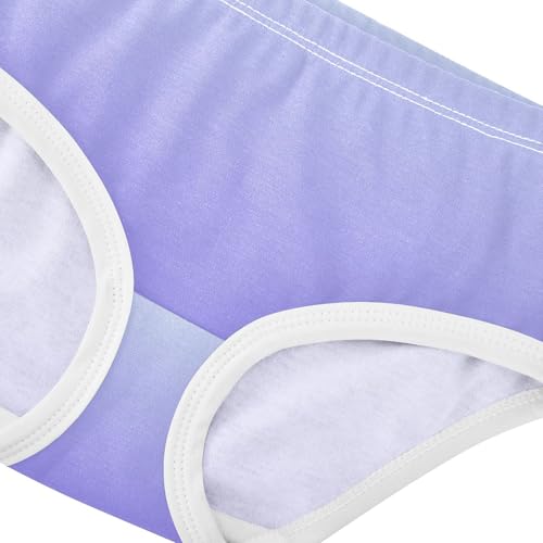 Joisal Toddler Girls Underwear 2t Cotton Panties for Girl Fun Underpants Briefs Elegant Blue Medium Slate Gradient4