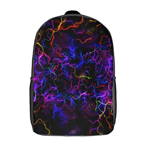Sac à dos imprimé en 3D original avec grand volume 17 pouces pour le lycée