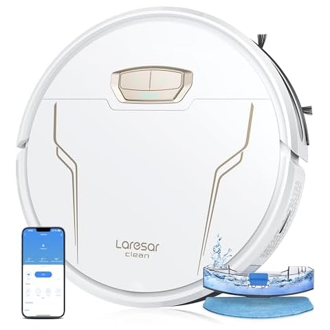 Laresar Clean Robot Vacuum with Mop Cover