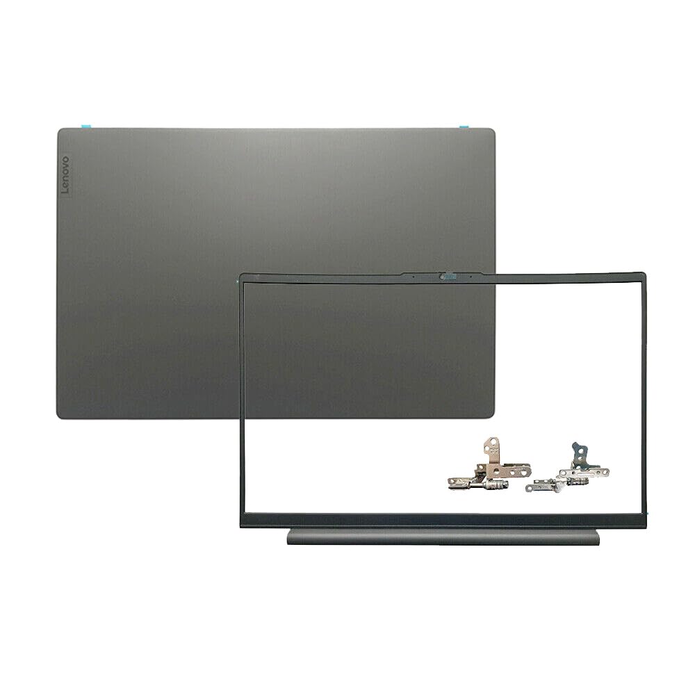 Ersatz-Laptop-LCD-Abdeckung, Scharniere für Lenovo Ideapad 5 15IIL05 15ARE05 15ITL05 15ALC05 5-15IIL05 5-15ARE05 5-15ARE05 5-15ITL05 5-15ALC05 5CB0X56073 5CB0Z3 1048 (Grau)