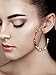 Totally 12 Pairs Acrylic Earrings Bohemian Statement Earrings Mottled Resin Geometric Drop Dangle Ear Jewelry for Women Girls