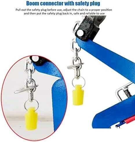 Abrazadera de elevación de losa de granito, herramienta de elevación vertical de placa para transportar losas y piedras de mármol, accesorio duradero y fiable para cargas pesadas