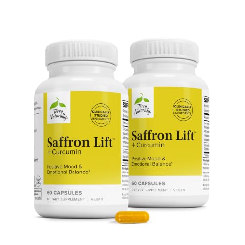 Terry Naturally Saffron Lift + Curcumin - Positive Mood - 60 Count