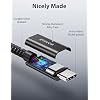 Stouchi USB C Extension Cable 3.3FT/1M, PSVR2 Extension Cable Type C 3.2 Male to Female Fast Charging & Audio Data Transfer for Galaxy S23, iPad mini/pro, MacBook Air M2/ M1 Mac, Mag- Safe