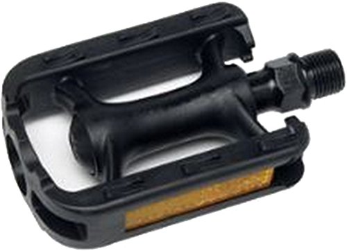 XLC Junior Resin Pedals - 1 Pair, 9/16", Black