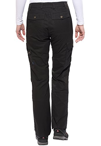 Fjällräven Damen Hose Karla Trousers, Black, 34, 89067
