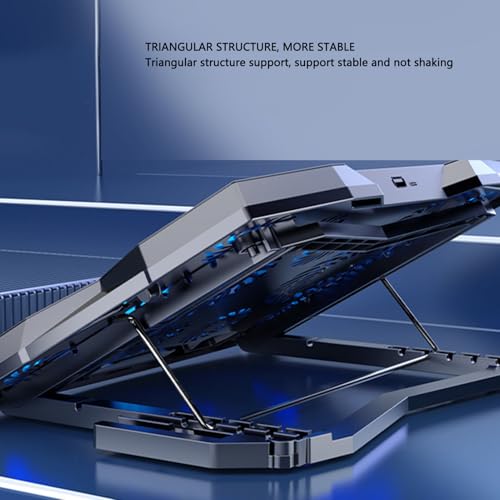 Base enfriadora para laptop con 12 ventiladores ajustable miniatura 2