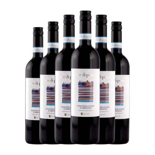 Tenute Spinelli Rue di Piane Montepulciano Montepulciano d'Abruzzo 75 cl Vino tinto (Caja de 6 Botellas de 75 cl)