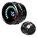 2in Vacuum Gauge Meter LED Scale Digital Display Automotive Digital Vacuum Gauge 12V Universal Auto Car Vacuum Gauge Meter Kit Car Vacuum Gauge Set Automotive Vacuum Meter