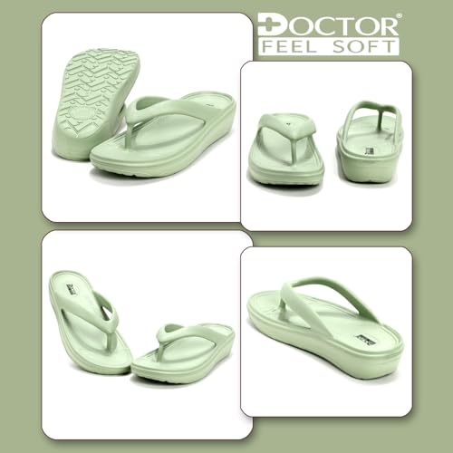 Image of Women Comfortable Thong Slippers with Cushioned Footbed, Lightweight Everyday Wear Slippers for Indoor and Outdoor Use, Soft Strap Casual Flip Flops