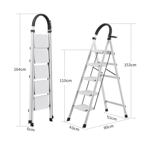 Escalera Truper de 5 peldaños 14 Imagen adicional