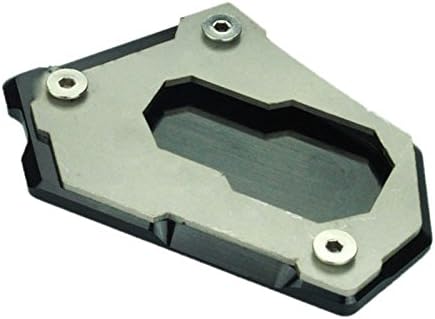 FXCNC Racing Aluminum CNC Motorcycle Side Stand Plate Kickstand Extension Pad fit for B.M.W R1200GS LC 2013-2020, R1200GS LC Adventure 2013-2020, R1200GS Rallye 2016-2020, R1250GS 2020 HP version