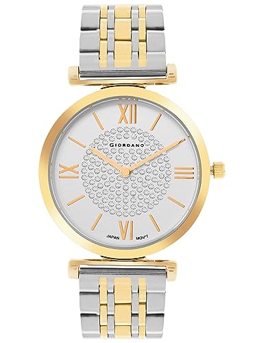 Giordano-Analog-Stylish-Watch-for-Women-Water-Resistant-Fashion-Watch-Round-Shape-with-2-Hand-Mechanism-Wrist-Watch-for-Girls-Ladies-to-Compliment-Your-LookIdeal-Gift-for-Female-GZ-60063