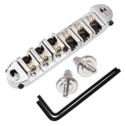 Yootones Electric Guitar Bridge Roller Saddle Set