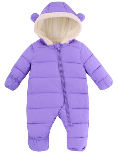 BFUSTYLE Baby Snowsuit 0-24 Months Winter Clothes Infant Boy Girl Puffer Jacket Newborn One Piece Coat with Hooded