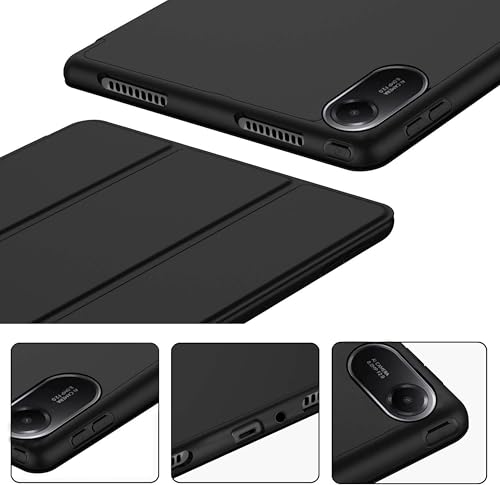 Image of TGK Case for Xiaomi Redmi Pad 2 11 inch Tablet Trifold Smart Stand Cover (Black)