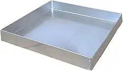 Forma Assadeira Para Brownie Quadrada 35x35x3 Cm Em Alumínio