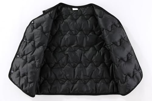 AIWUHE Toddler Puffer Vest Boys Girls Down Vest Warm Winter Jacket Lightweight Sleeveless Buttons Coat 18M-7Y4