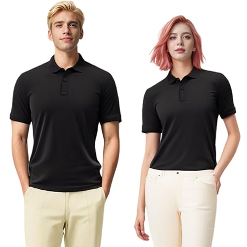 Camisetas Polo Personalizables para Hombres, Diseña tu Propio Logotipo, Imagen o Texto miniatura 2