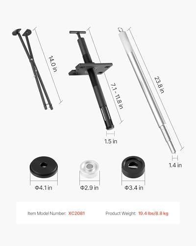 Image of VEVOR Mercruiser Alpha Bravo Alignment Gimbal Bearing Puller Set Bellow Expander Tools