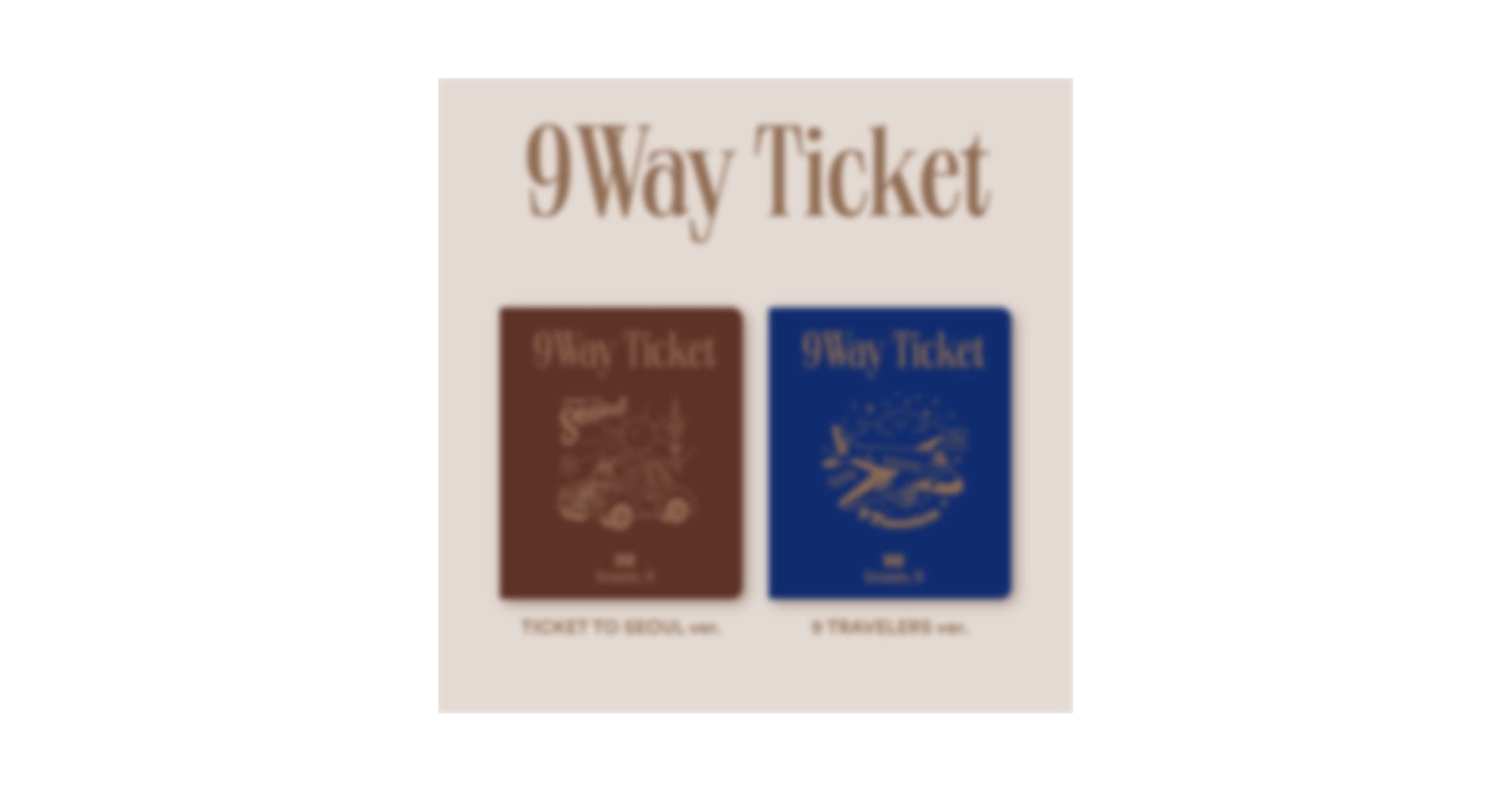 Amazon.com: OFF THE RECORD fromis 9 - 9 WAY TICKET (2nd