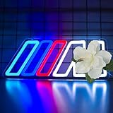 HUIKWAN Car Neon Sign for Wall Decor Dimmable Led Neon Light Up Sign for Garage、Bedroom、Playroom、car repair shop、 Gift for Father's Day,Christmas and Birthday Gifts
