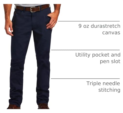 Image of ARIAT Work Rebar M4 Low Rise DuraStretch Made Tough Stackable Straight Leg Pants