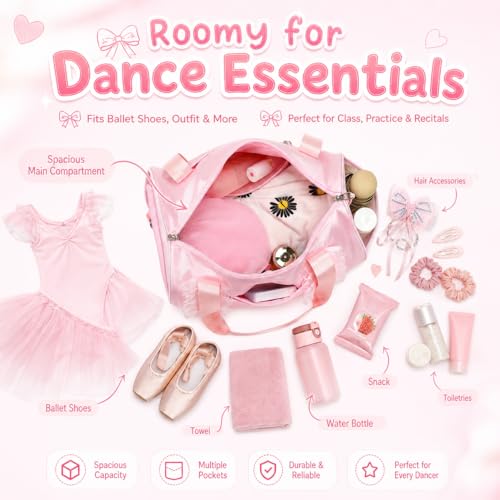 CAMTOP Girls Dance Duffle Bag