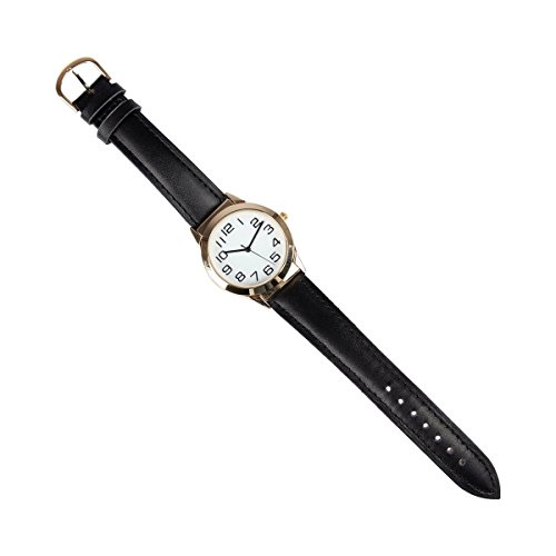 Armband-Uhr mit Leselupe zum Aufklappen Cover