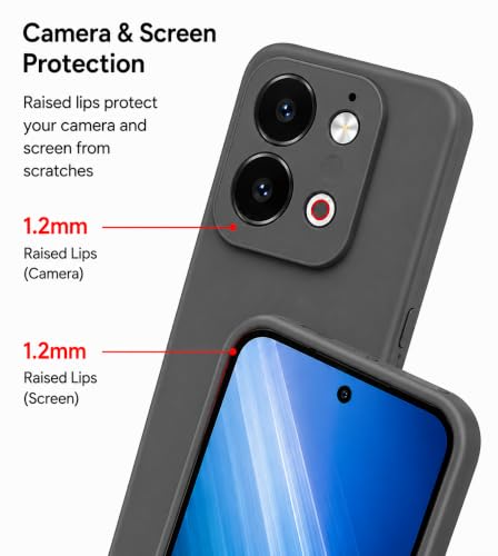 Image of FIRST MART Matte Silicone Back Cover for Vivo T5x - Green