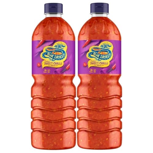 Blue Dragon Original Sweet Chilli Dipping Sauce - 1 Litre Pack of 4 by Slamtech
