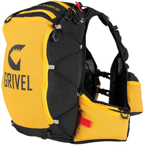Grivel Mountain Runner Evo 20 sac à dos trail running jaune avec gilet ultra stable