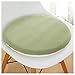 Odpinana Okrągła Poduszka Na Krzesło, Poduszka Siedziska Z Pianki Memory Antypoślizgowe Podkładki Na Krzesła Odpowiednie Do Jadalni Salon Biurowa Mata Podłogowa