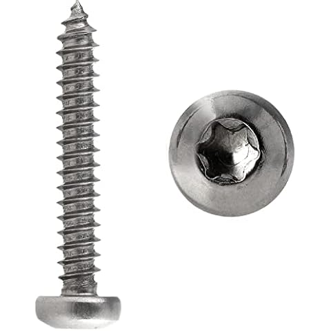 FASTON® Spanplattenschrauben mit Rundkopf 4x30 verstärkter Kopf TORX aus rostfreiem Edelstahl A2 V2A Pan Head Holzschraube Halbrundkopf Cover
