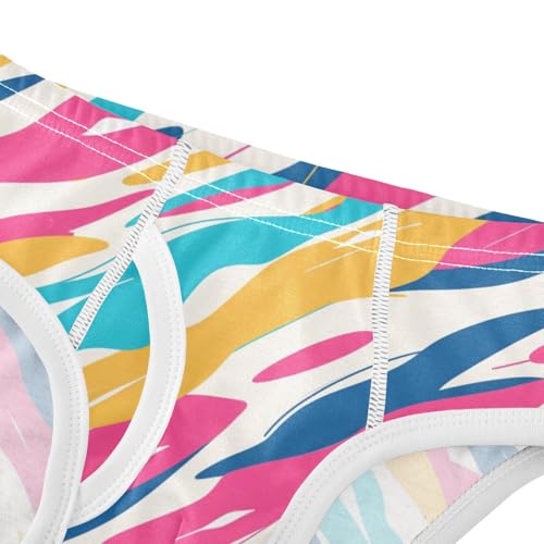 KLL Camouflage Pattern Trendy Style Little Boys Cotton Underwear Briefs Breathable Children Undies4