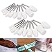 Luo ke 60 Pcs Wool Polishing Bits, 1/8 Inch Shank Compressed Wool Felt Polishing Kits for Rotary Tools