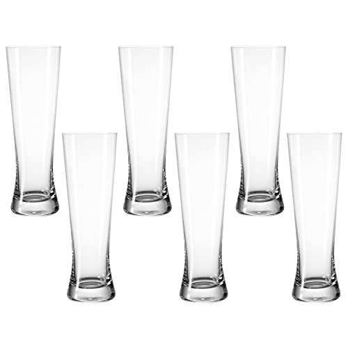 Set 6 Bicchieri Da Birra Imperial Pint 500 Ml | Vetro Crystalline | Lavabili In Lavastoviglie | Ideali Per Pub E Regali