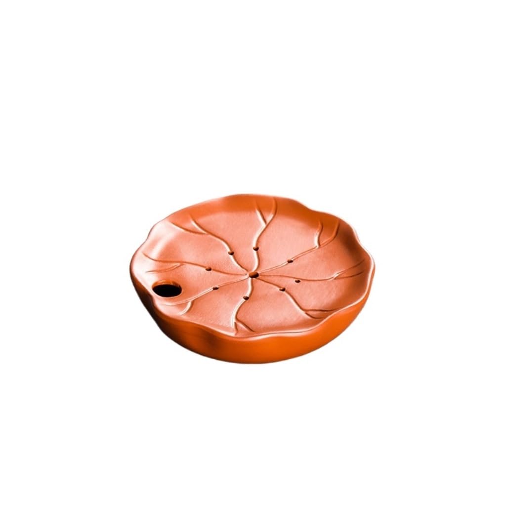 GTHTUHFD Kung Fu Tea Tray Purple Clay Kung Fu Tea Tray Chinese Style Household Water Storage Tray Office Tea Cup Tray Tea Room Tray,C