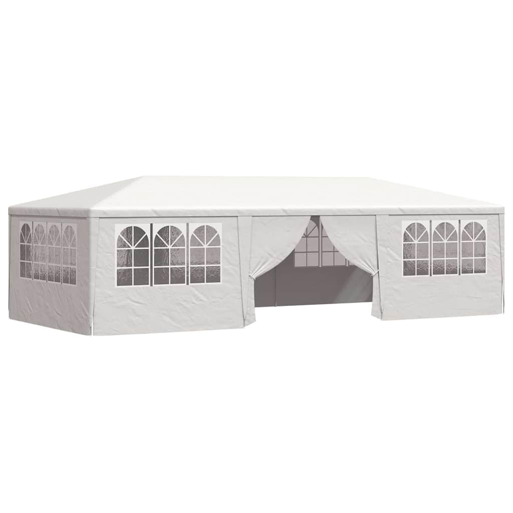 Tienda de campaña para fiestas, 200 x 200 x 240 cm, color rojo, polietileno y acero