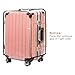 FABULWAY 3PCS Clear PVC Suitcase Cover Protectors Transparent Luggage Covers Waterproof Wheeled Suitcase Dust Cover Dustproof Travel Luggage Sleeve Protector 20