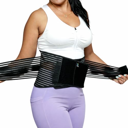 Faja lumbar ajustable de neopreno para mujer miniatura 1
