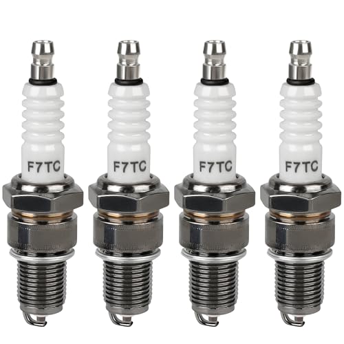 F7TC Standard Powersports Spark Plugs,Compatible with Honda GX120 GX160 GX200 GX240 GX270 GX...