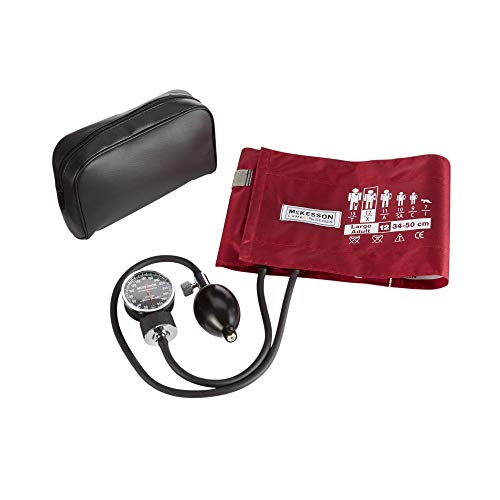 Mckesson 01-720-12XBDGM Aneroid Sphygmomanometer – Manual Blood Pressure Cuff Monitor thumb #1