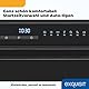 Exquisit Tischgeschirrspüler GSP508-030D schwarz | Spülmaschine 55 cm freistehend | Kleiner Geschirrspüler 8 Maßgedecke | Tischspülmaschine LED Display